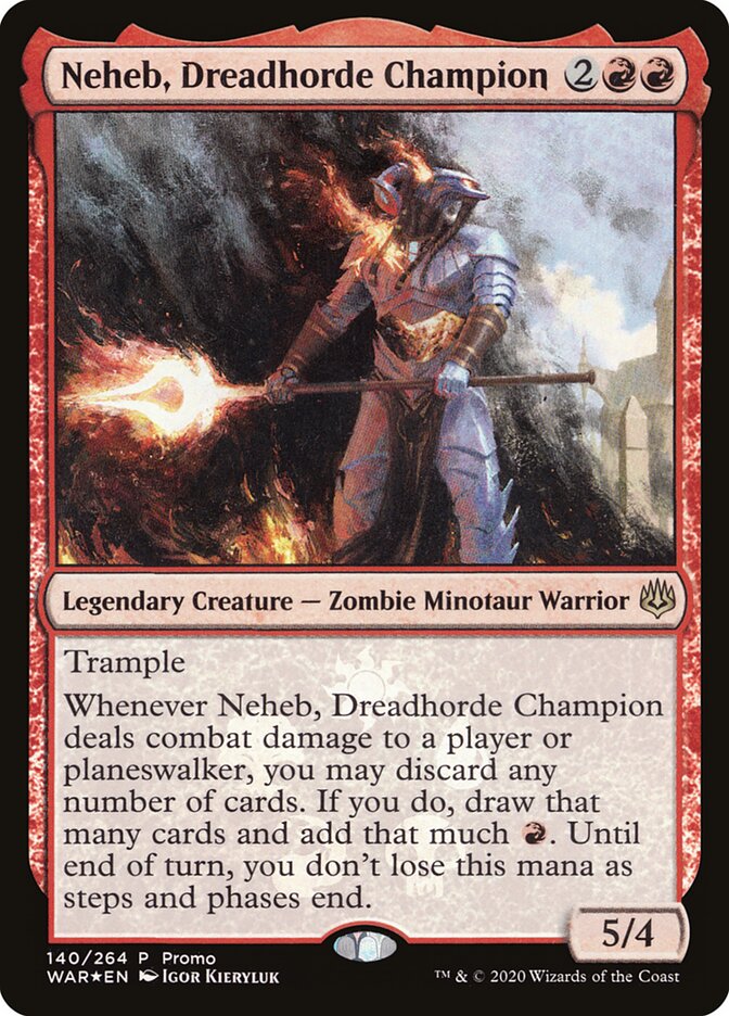 Neheb, Dreadhorde Champion [Resale Promos] | Cards and Coasters CA