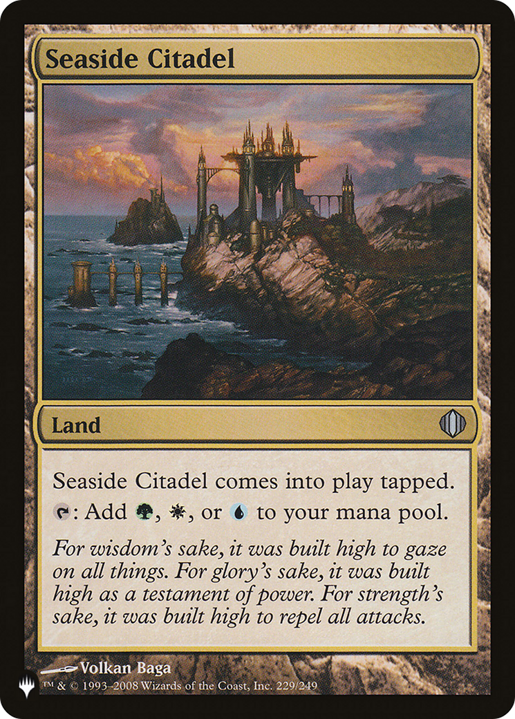 Seaside Citadel [Secret Lair: From Cute to Brute] | Cards and Coasters CA