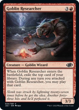 Goblin Researcher [Jumpstart 2022] | Cards and Coasters CA