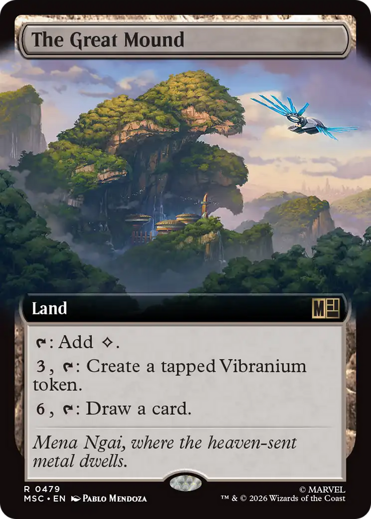 The Great Mound (Extended Art) [Marvel Super Heroes Commander] | Cards and Coasters CA