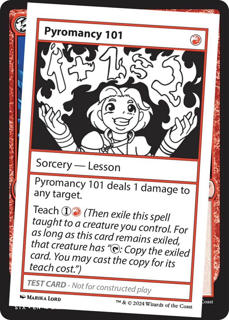 Pyromancy 101 [Mystery Booster 2 Playtest Cards] | Cards and Coasters CA