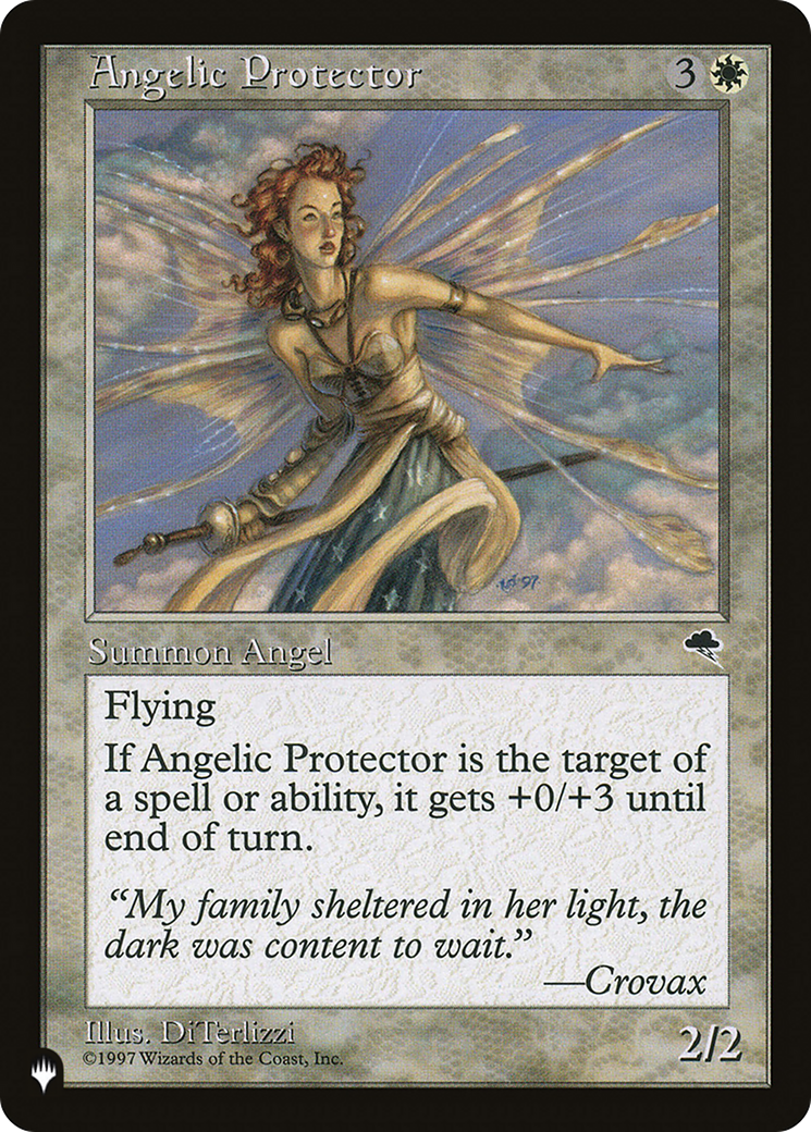 Angelic Protector [The List Reprints] | Cards and Coasters CA