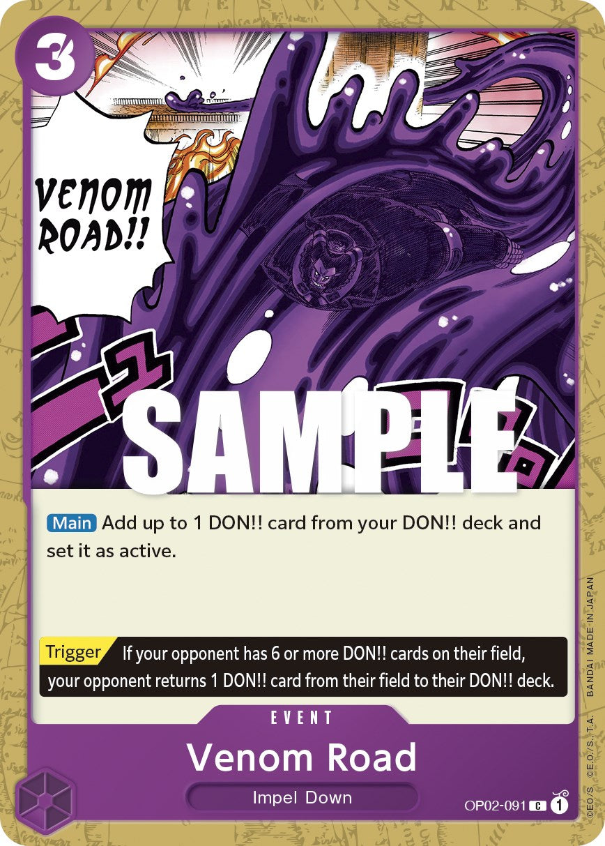 Venom Road [Paramount War] | Cards and Coasters CA