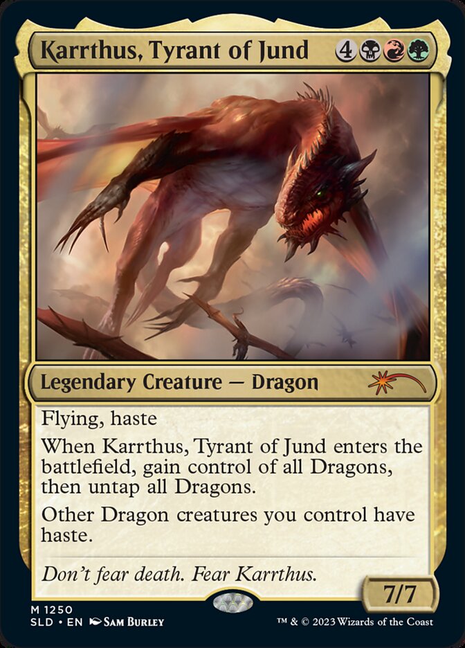 Karrthus, Tyrant of Jund [Secret Lair Drop Series] | Cards and Coasters CA