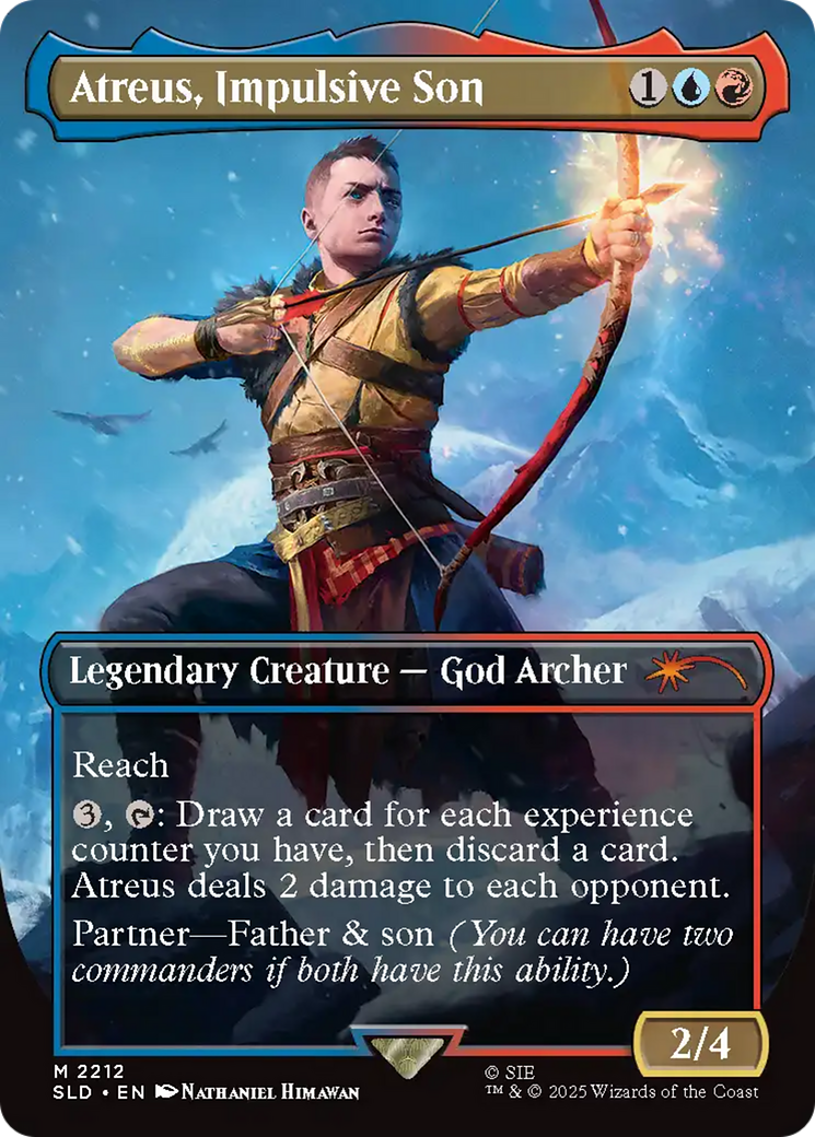 Atreus, Impulsive Son [Secret Lair Drop Series] | Cards and Coasters CA