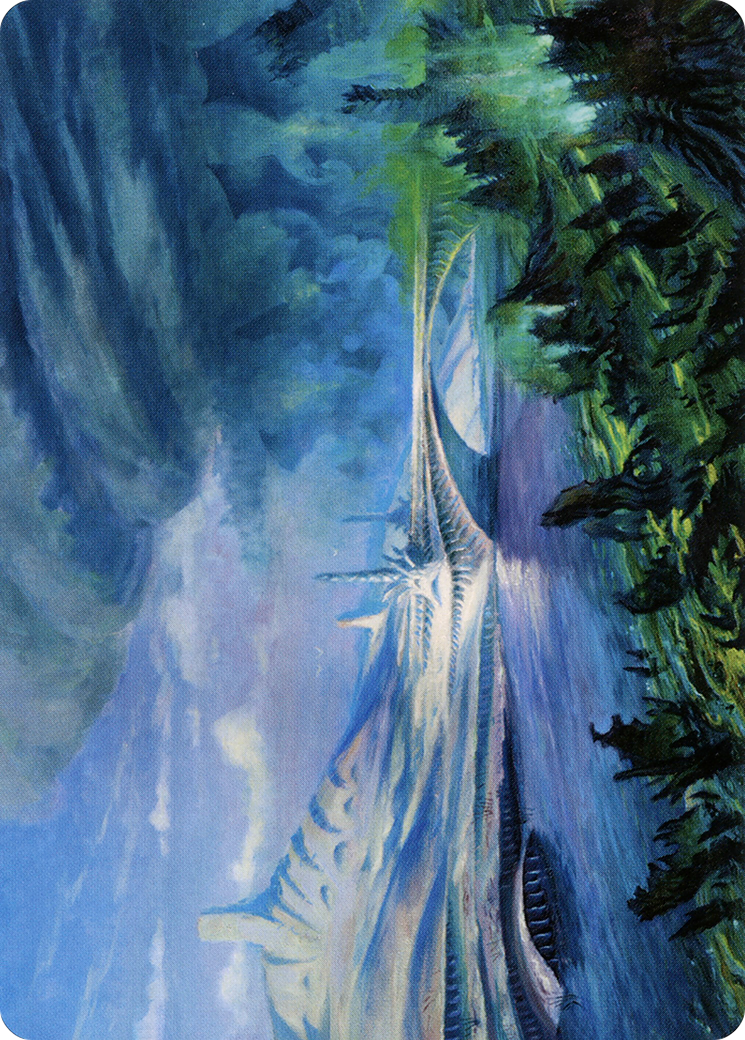 Goldmire Bridge Art Card [Modern Horizons 2 Art Series] | Cards and Coasters CA