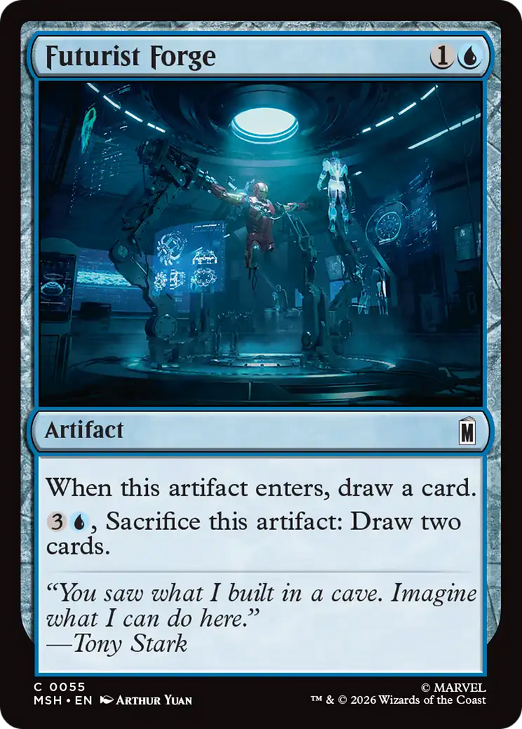 Futurist Forge [Marvel Super Heroes] | Cards and Coasters CA