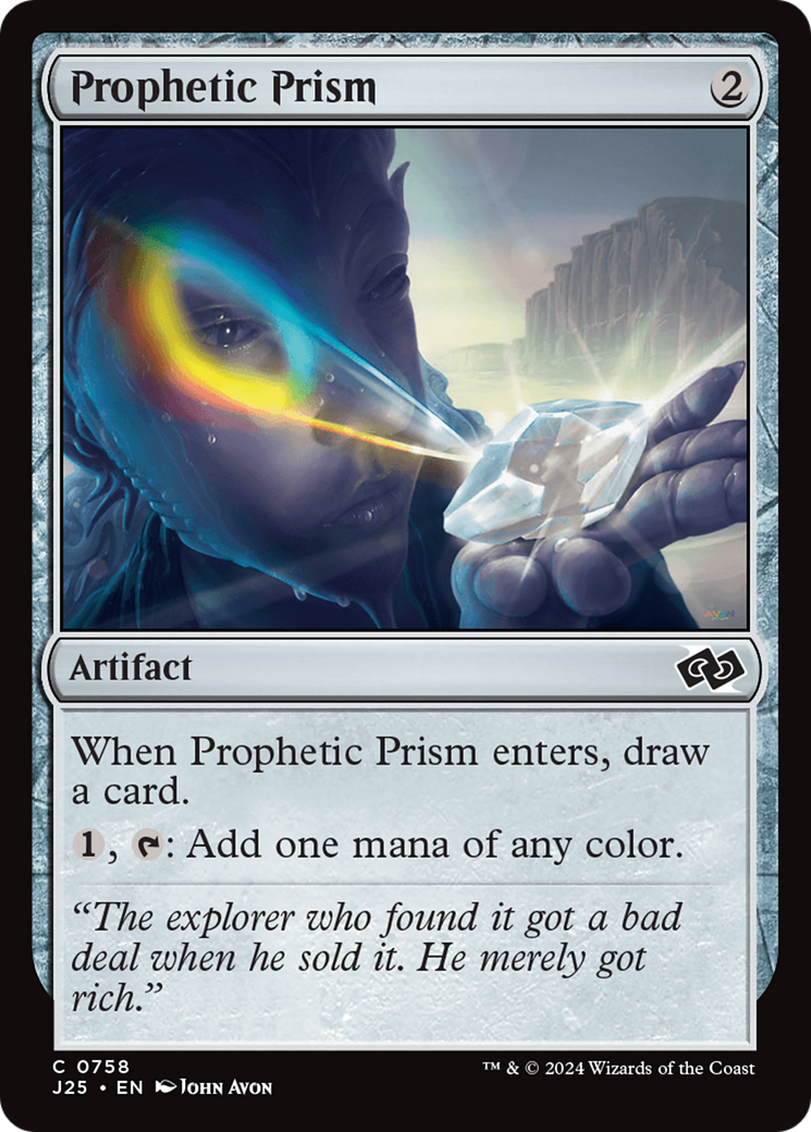 Prophetic Prism [Foundations Jumpstart] | Cards and Coasters CA
