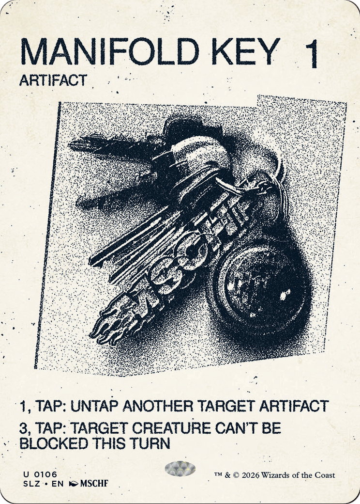 Manifold Key (0106) [Secret Lair x MSCHF: The Zeta Set] | Cards and Coasters CA