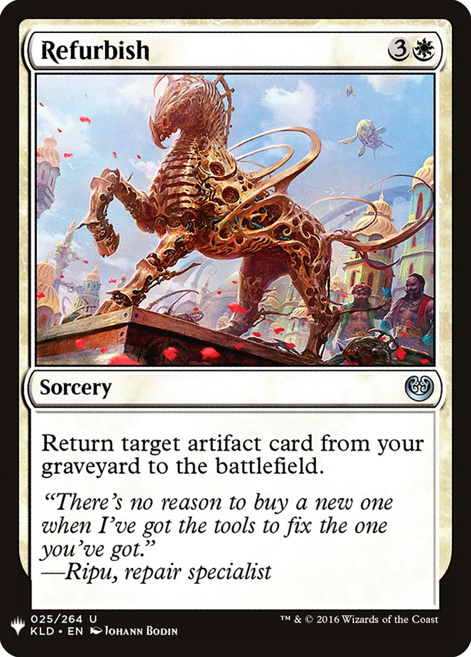 Refurbish [Mystery Booster] | Cards and Coasters CA