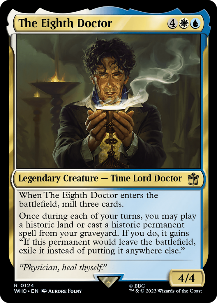 The Eighth Doctor [Doctor Who] | Cards and Coasters CA