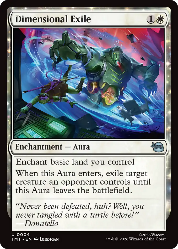 Dimensional Exile [Teenage Mutant Ninja Turtles] | Cards and Coasters CA