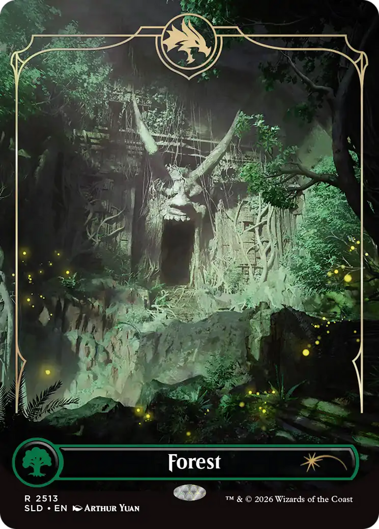 Forest (2513) [Secret Lair Drop Series] | Cards and Coasters CA