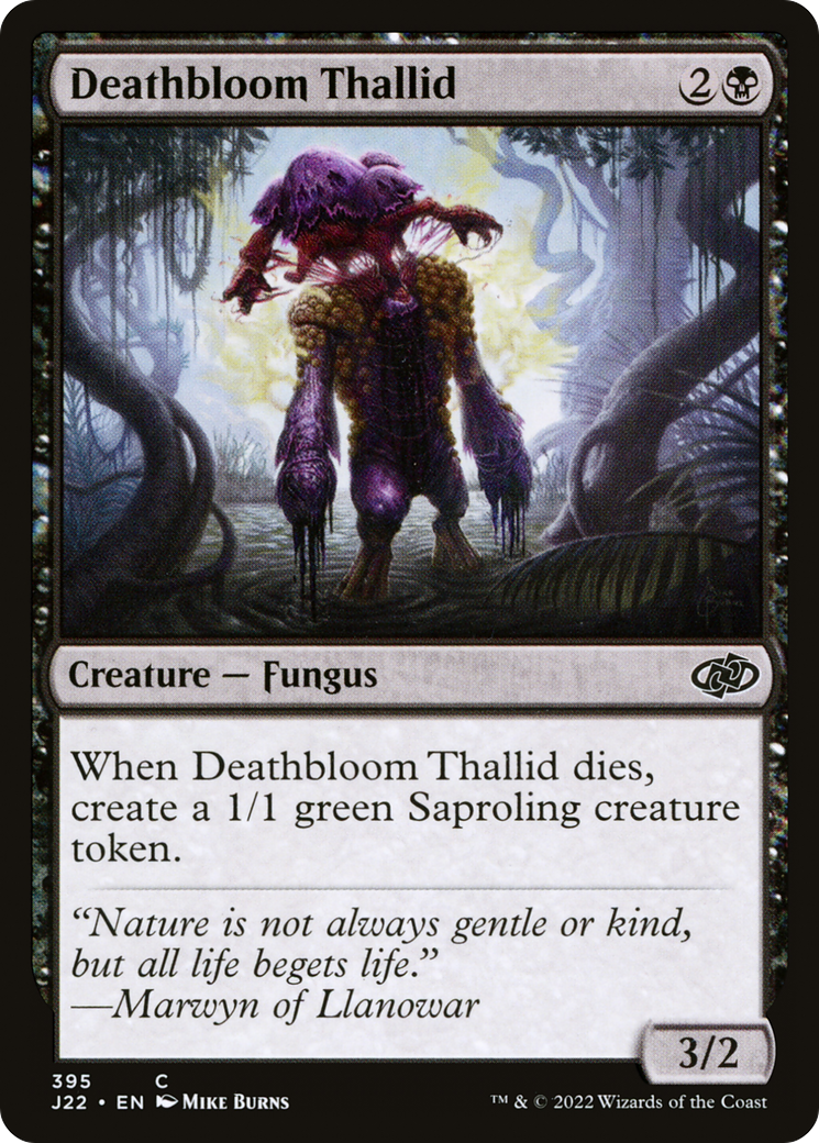 Deathbloom Thallid [Jumpstart 2022] | Cards and Coasters CA