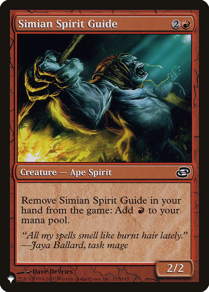 Simian Spirit Guide [The List] | Cards and Coasters CA