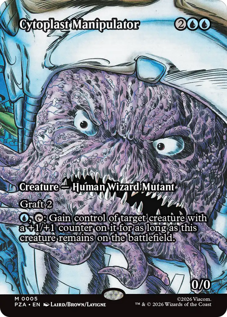 Cytoplast Manipulator (Borderless) [Teenage Mutant Ninja Turtles Eternal-Legal] | Cards and Coasters CA
