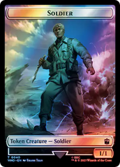 Soldier // Osgood, Operation Double Double-Sided Token (Surge Foil) [Doctor Who Tokens] | Cards and Coasters CA