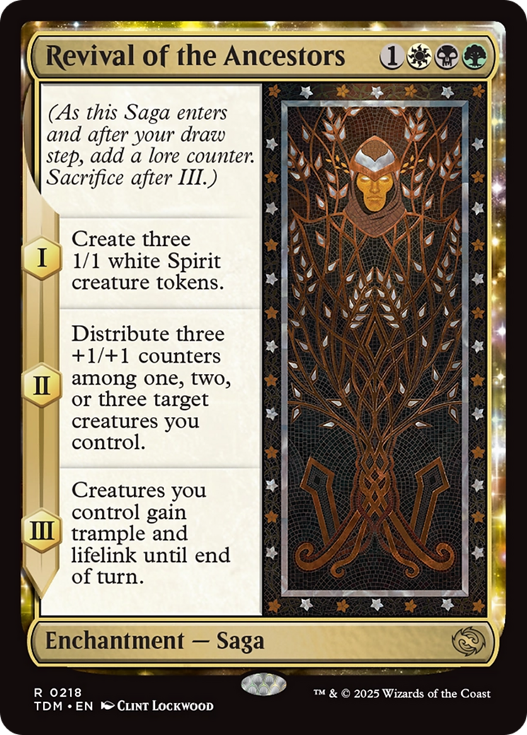 Revival of the Ancestors [Tarkir: Dragonstorm] | Cards and Coasters CA