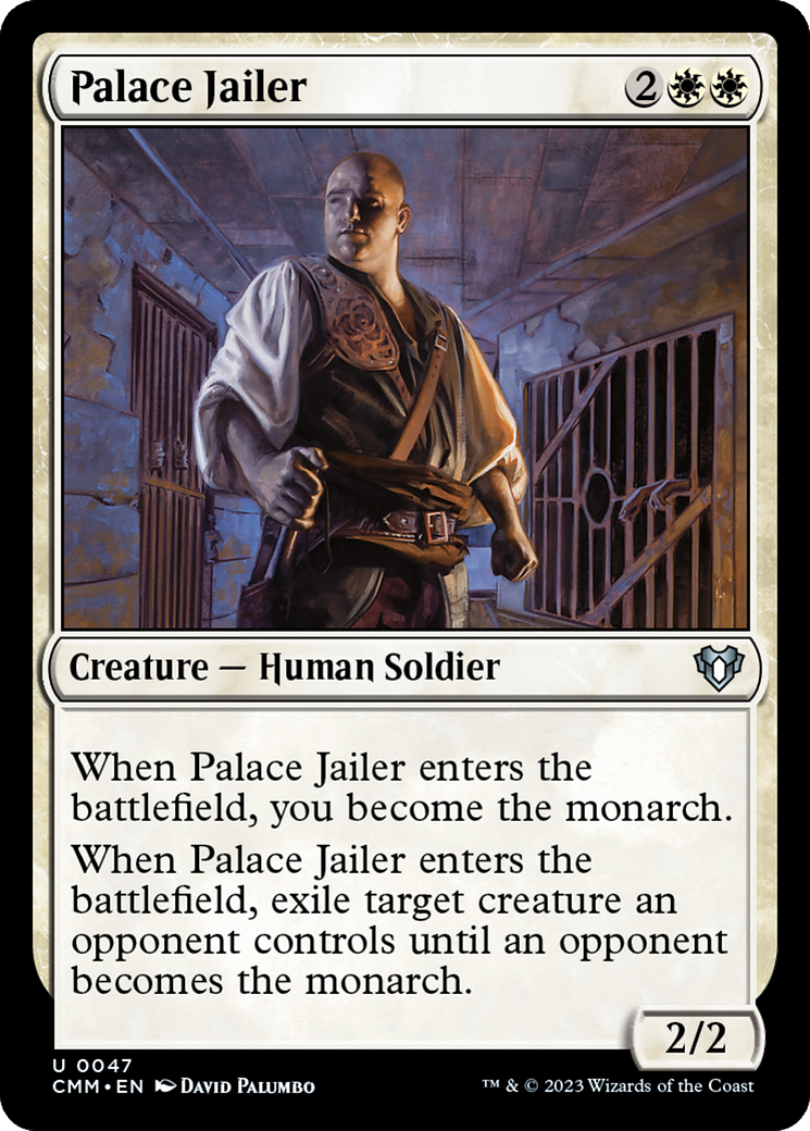 Palace Jailer [Commander Masters] | Cards and Coasters CA