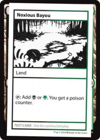 Noxious Bayou (2021 Edition) [Mystery Booster Playtest Cards] | Cards and Coasters CA