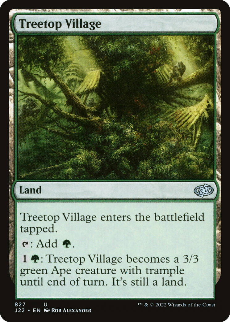 Treetop Village [Jumpstart 2022] | Cards and Coasters CA