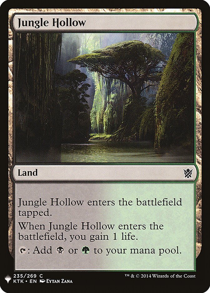 Jungle Hollow [Mystery Booster] | Cards and Coasters CA