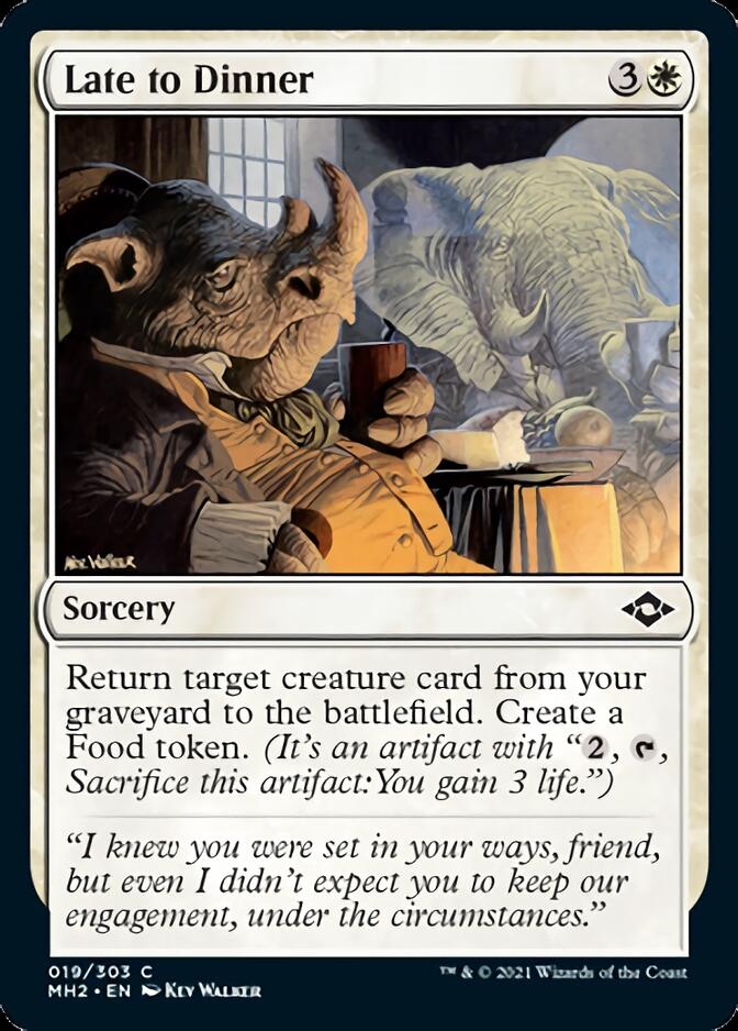 Late to Dinner [Modern Horizons 2] | Cards and Coasters CA