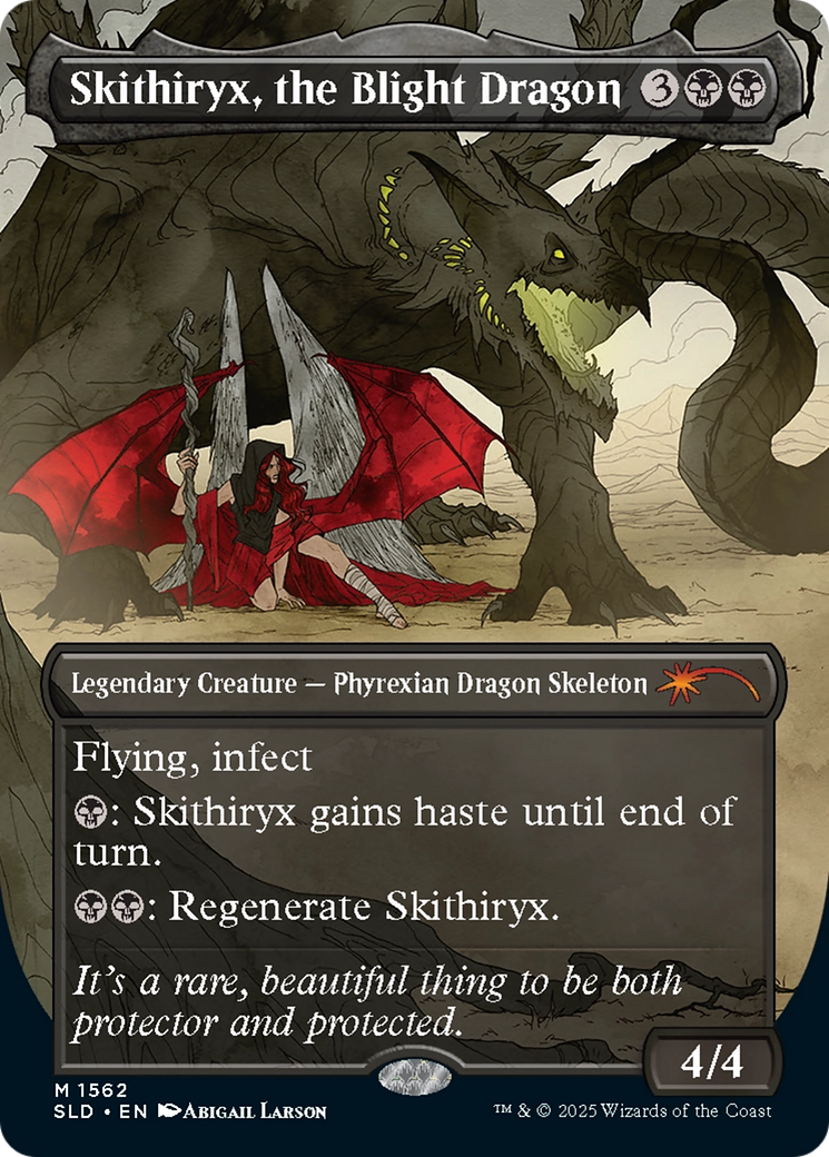 Skithiryx, the Blight Dragon (Rainbow Foil) [Secret Lair Drop Series] | Cards and Coasters CA