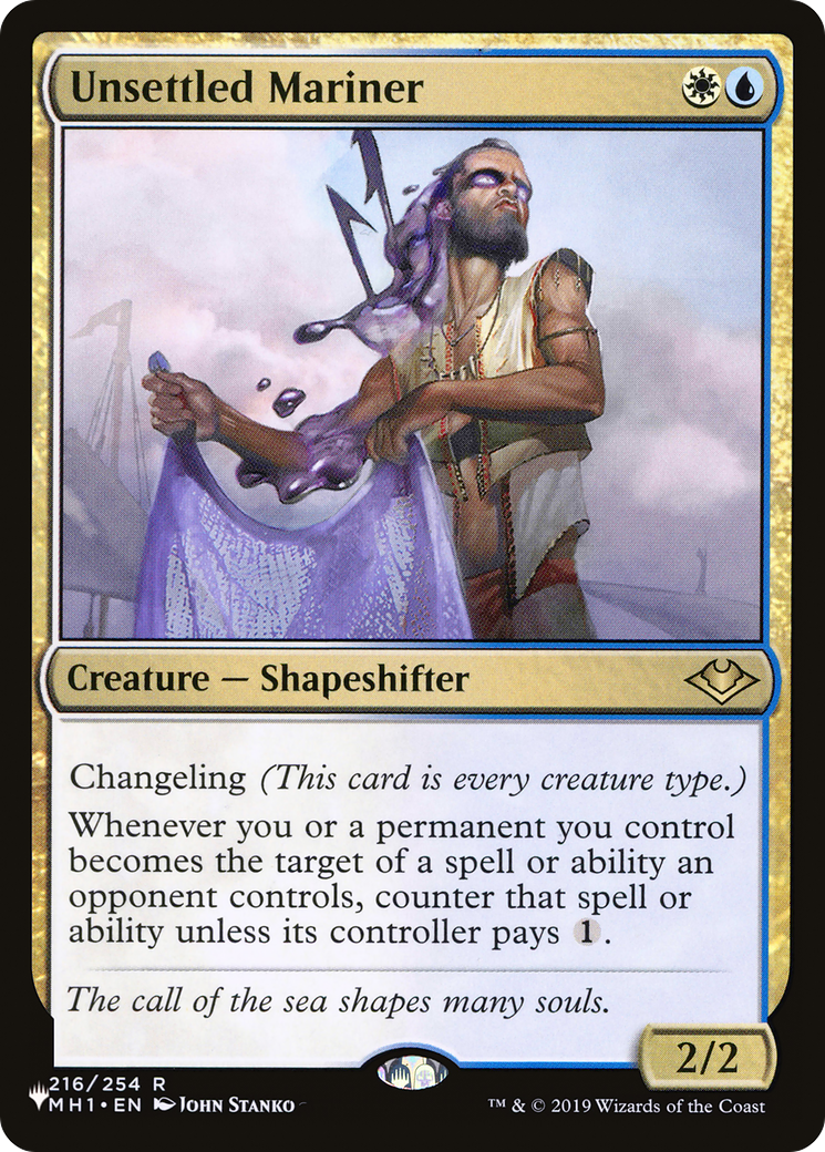 Unsettled Mariner (MH1) [The List] | Cards and Coasters CA