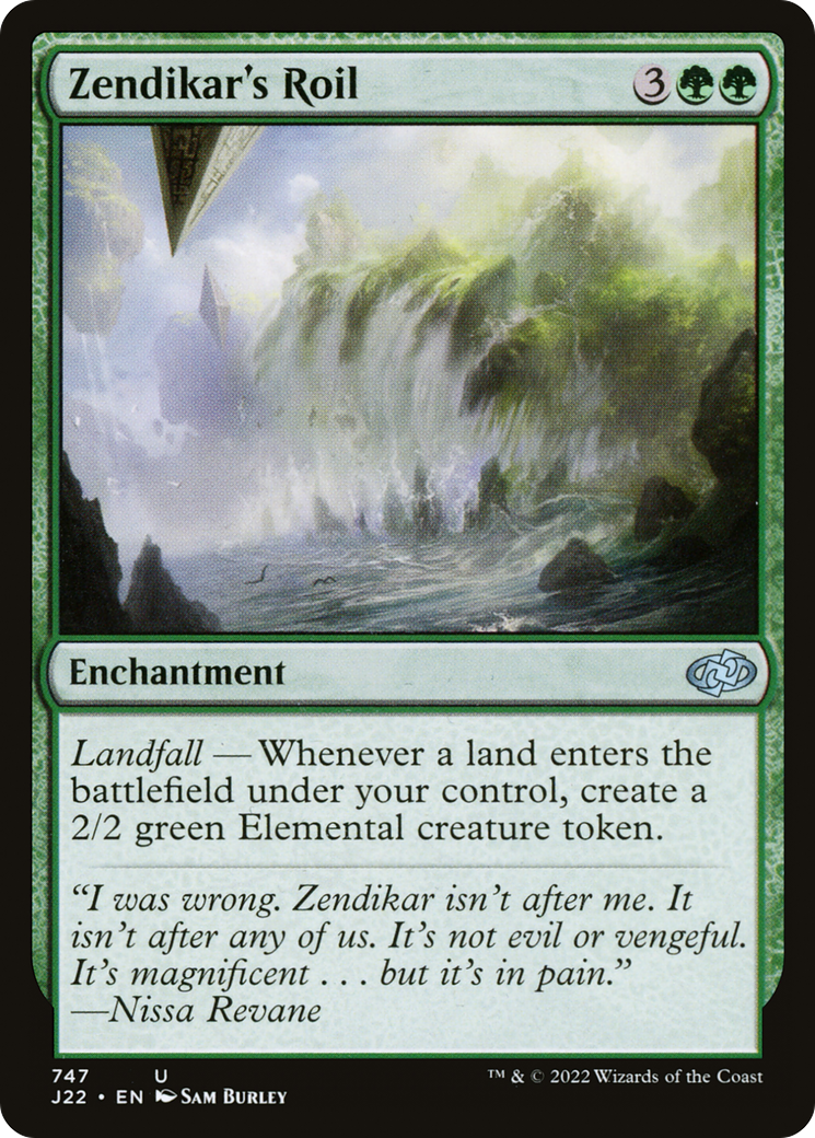 Zendikar's Roil [Jumpstart 2022] | Cards and Coasters CA