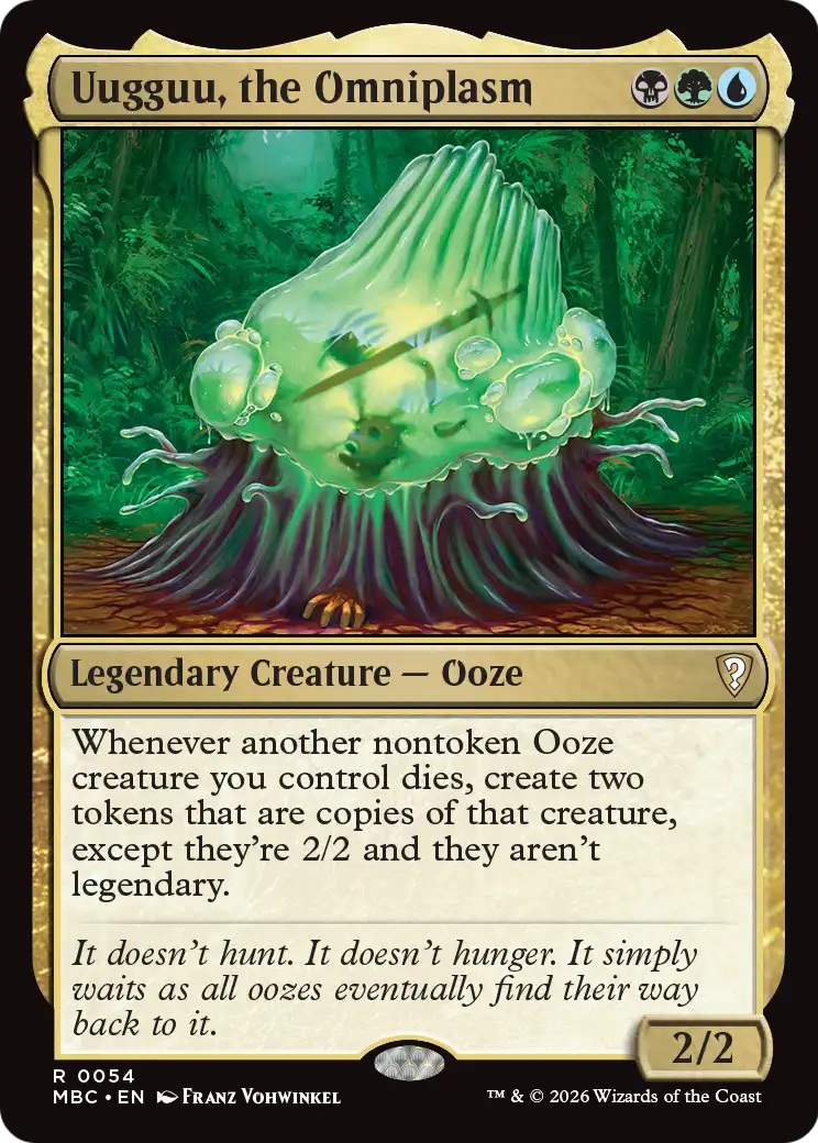 Uugguu, the Omniplasm [Mystery Booster: Commander Edition] | Cards and Coasters CA