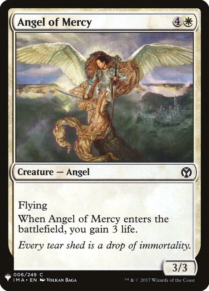 Angel of Mercy [Mystery Booster] | Cards and Coasters CA