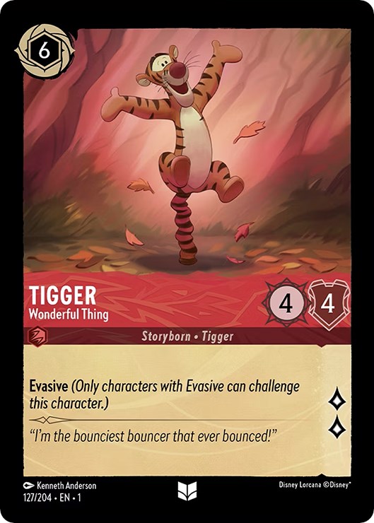 Tigger - Wonderful Thing (127/204) [The First Chapter] | Cards and Coasters CA