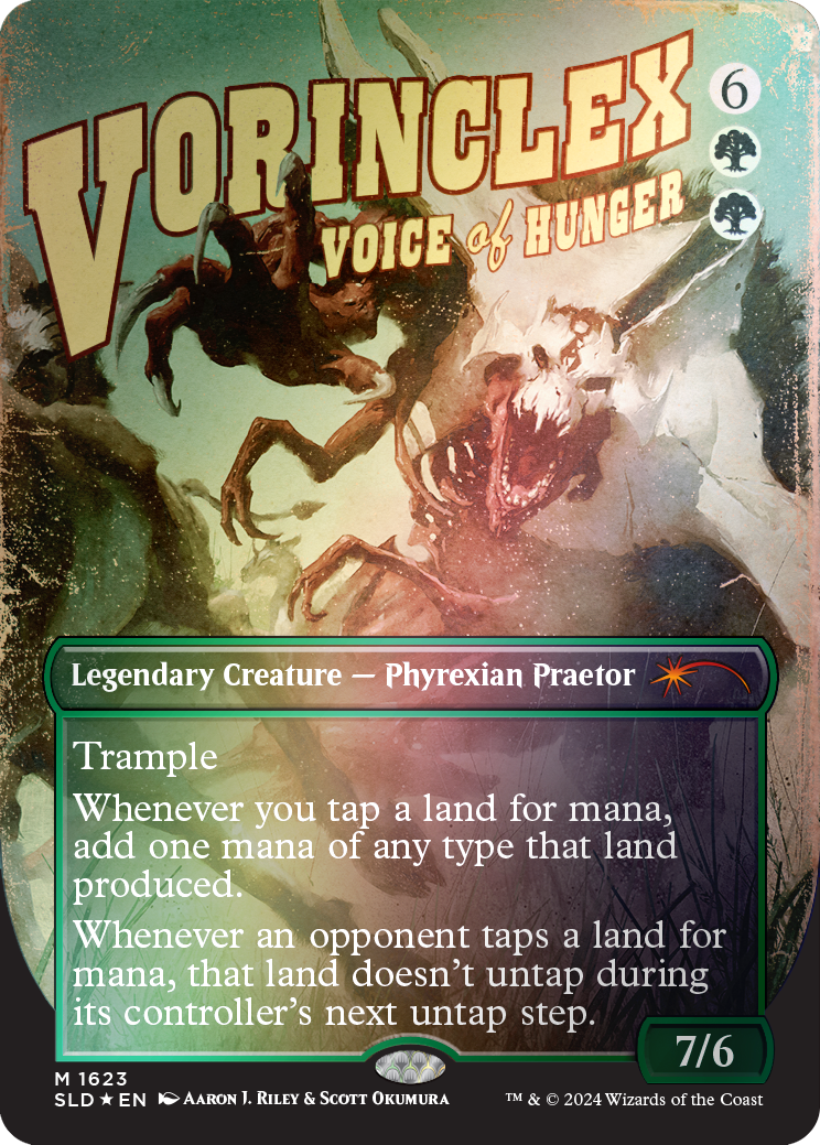 Vorinclex, Voice of Hunger (Rainbow Foil) [Secret Lair Drop Series] | Cards and Coasters CA