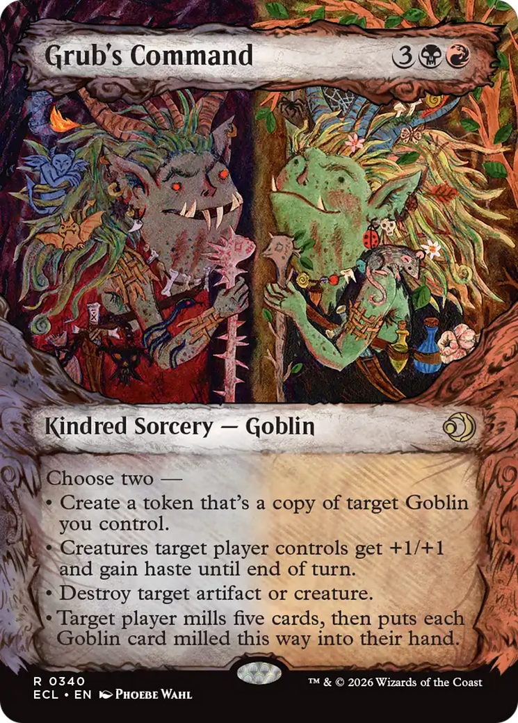 Grub's Command (Showcase) [Lorwyn Eclipsed] | Cards and Coasters CA