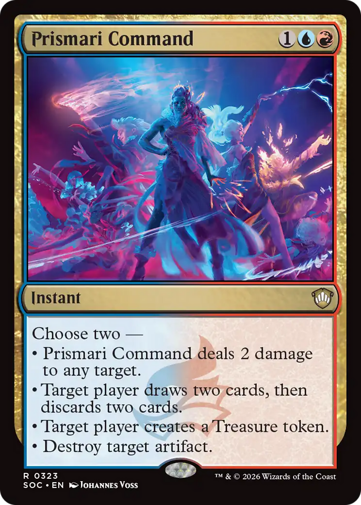 Prismari Command [Secrets of Strixhaven Commander] | Cards and Coasters CA