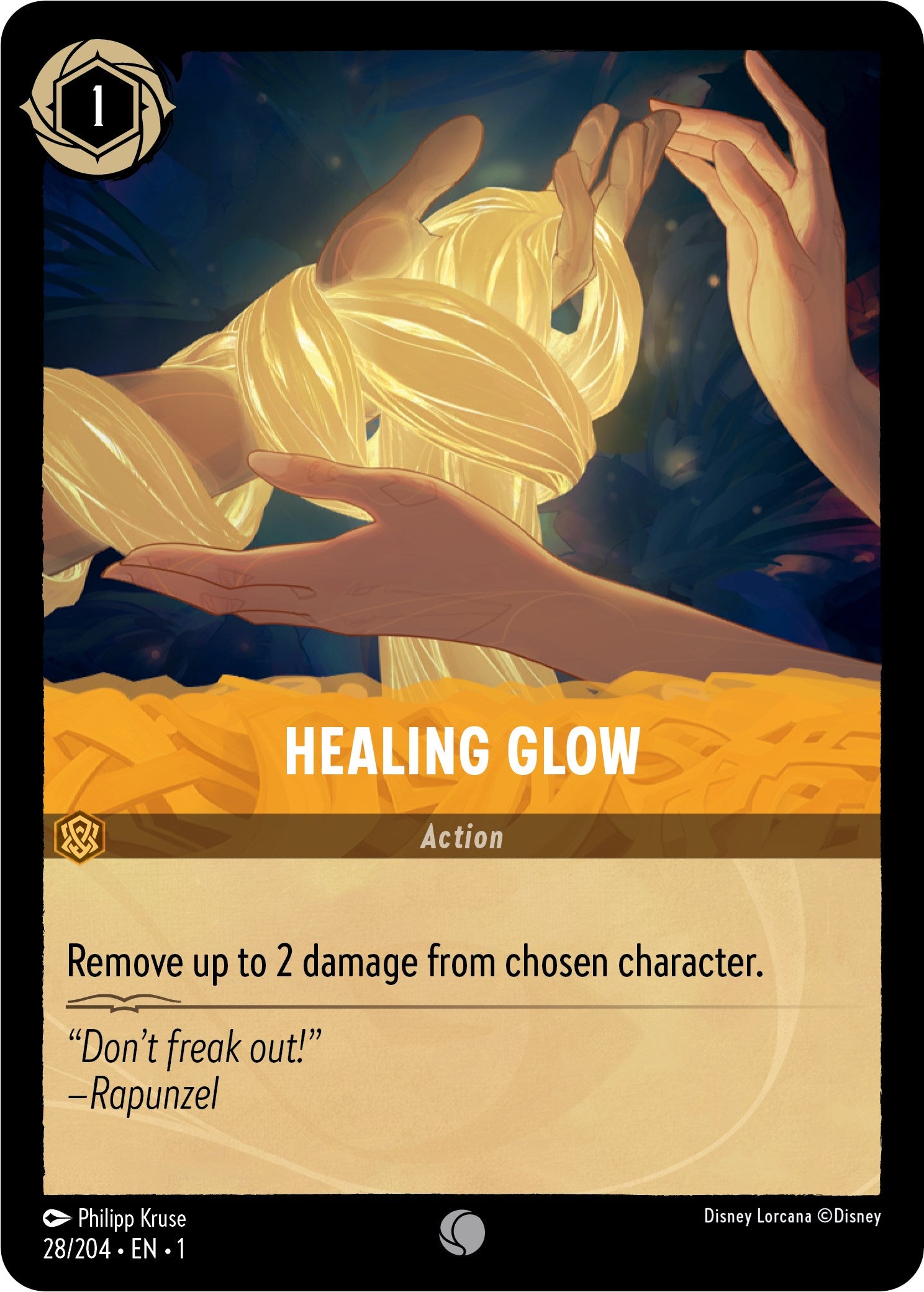 Healing Glow (28/204) [The First Chapter] | Cards and Coasters CA