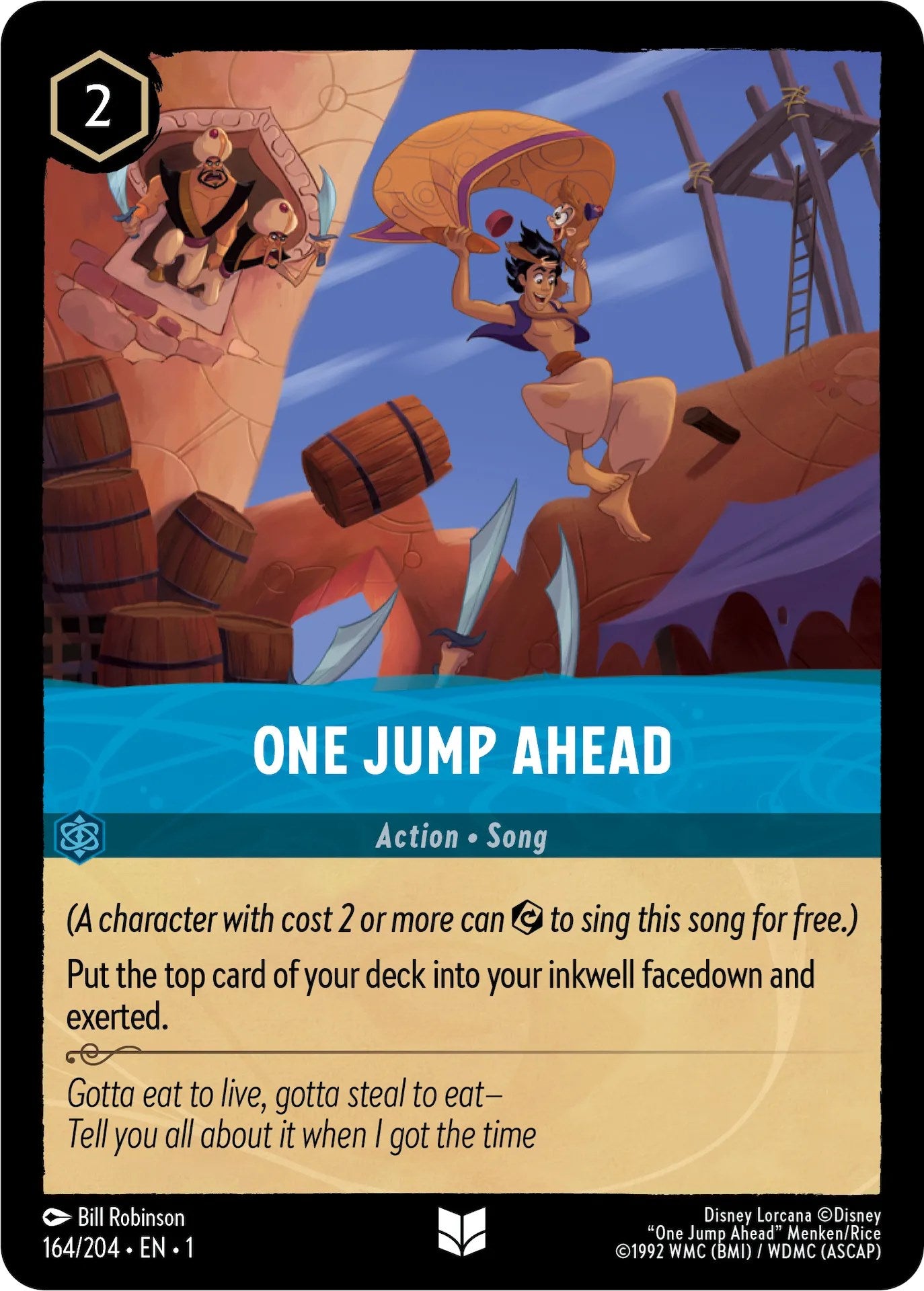 One Jump Ahead (164/204) [The First Chapter] | Cards and Coasters CA