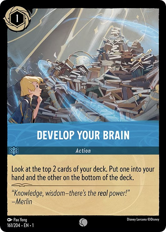 Develop Your Brain (161/204) [The First Chapter] | Cards and Coasters CA