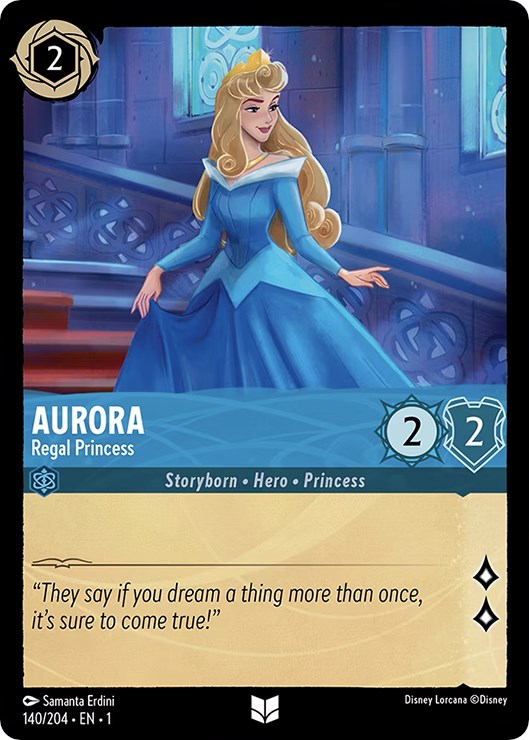 Aurora - Regal Princess (140/204) [The First Chapter] | Cards and Coasters CA