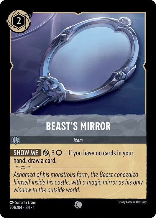 Beast's Mirror (201/204) [The First Chapter] | Cards and Coasters CA