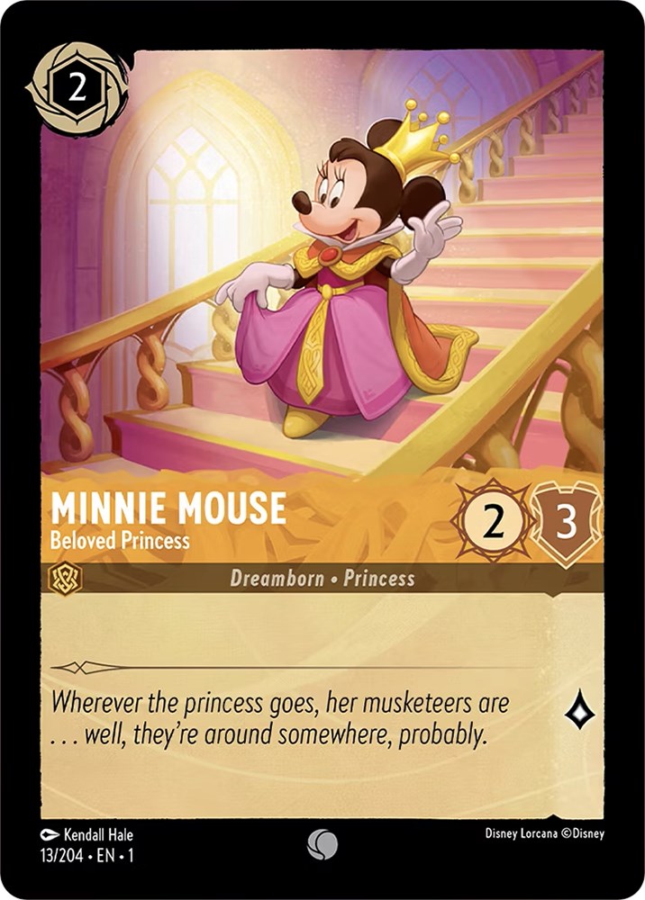 Minnie Mouse - Beloved Princess (13/204) [The First Chapter] | Cards and Coasters CA