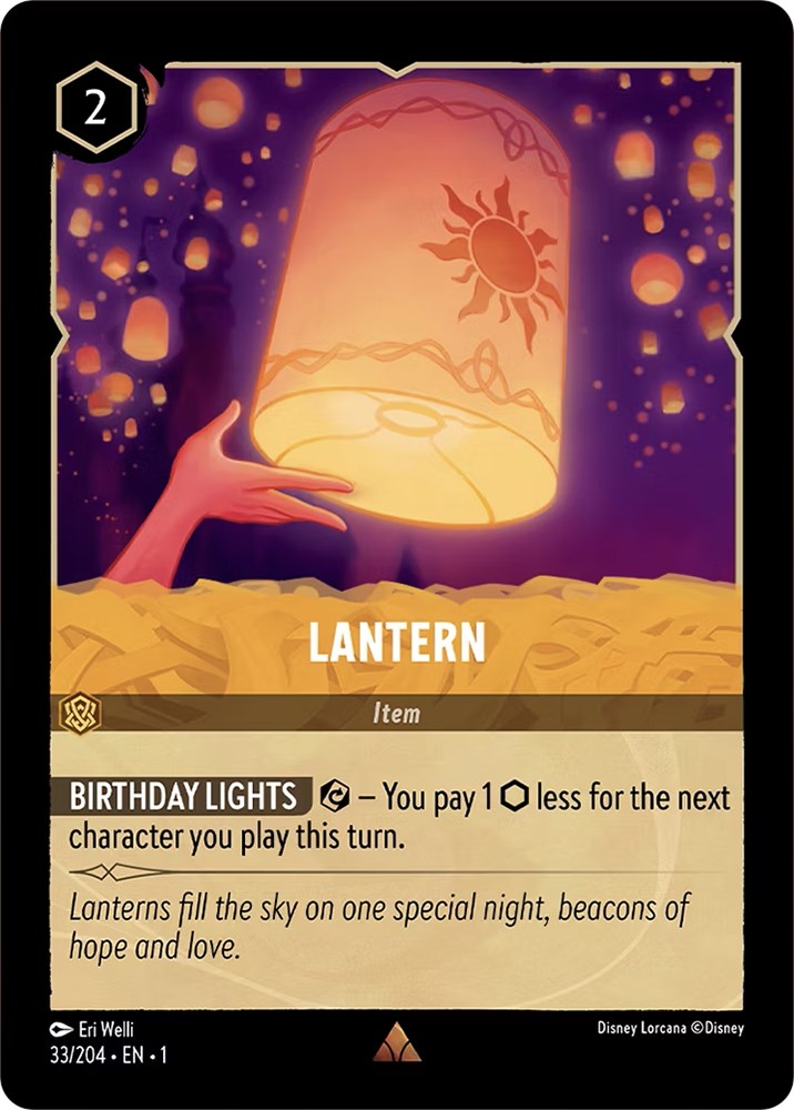 Lantern (33/204) [The First Chapter] | Cards and Coasters CA