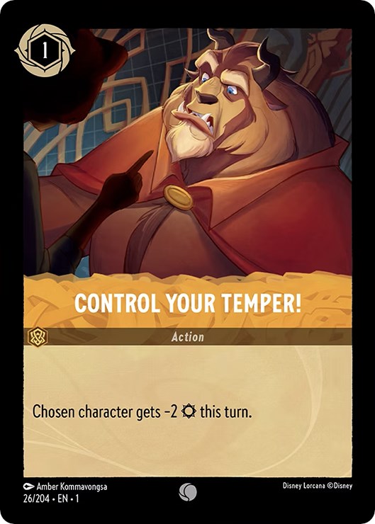 Control Your Temper! (26/204) [The First Chapter] | Cards and Coasters CA