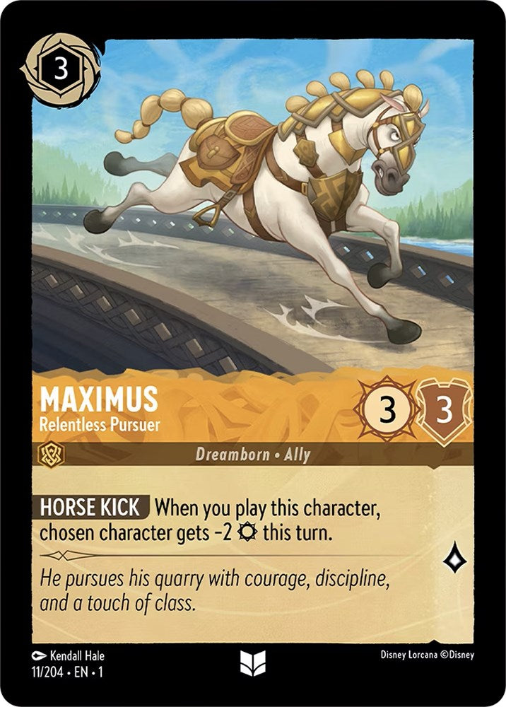 Maximus - Relentless Pursuer (11/204) [The First Chapter] | Cards and Coasters CA