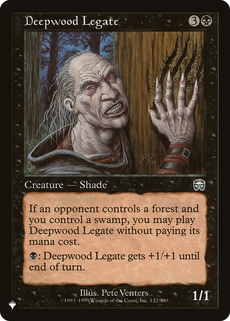 Deepwood Legate [The List Reprints] | Cards and Coasters CA