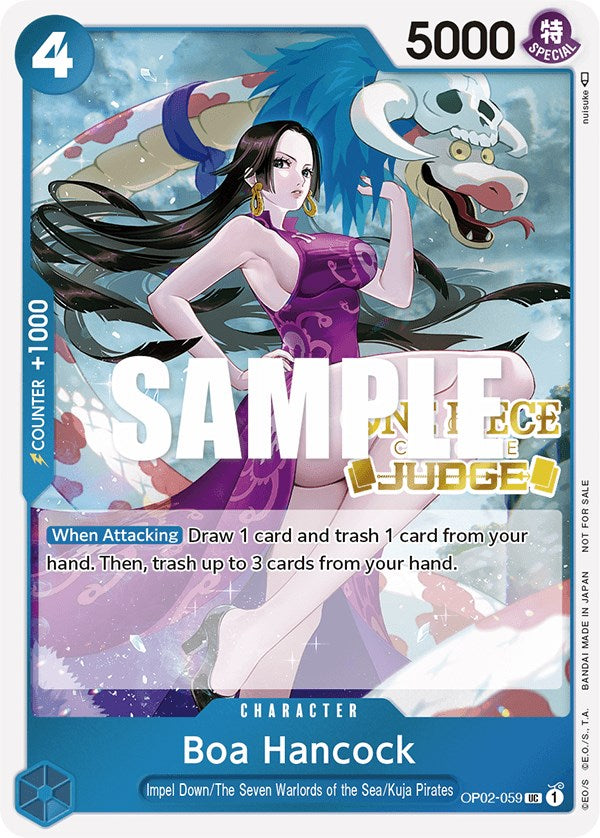 Boa Hancock (Judge) [One Piece Promotion Cards] | Cards and Coasters CA