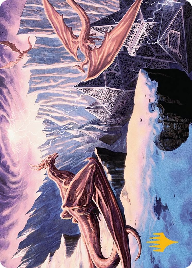 Maelstrom of the Spirit Dragon (42/54) [Tarkir: Dragonstorm Art Series] | Cards and Coasters CA