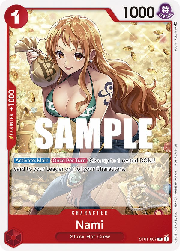 Nami (Tournament Pack Vol. 3) [Participant] [One Piece Promotion Cards] | Cards and Coasters CA