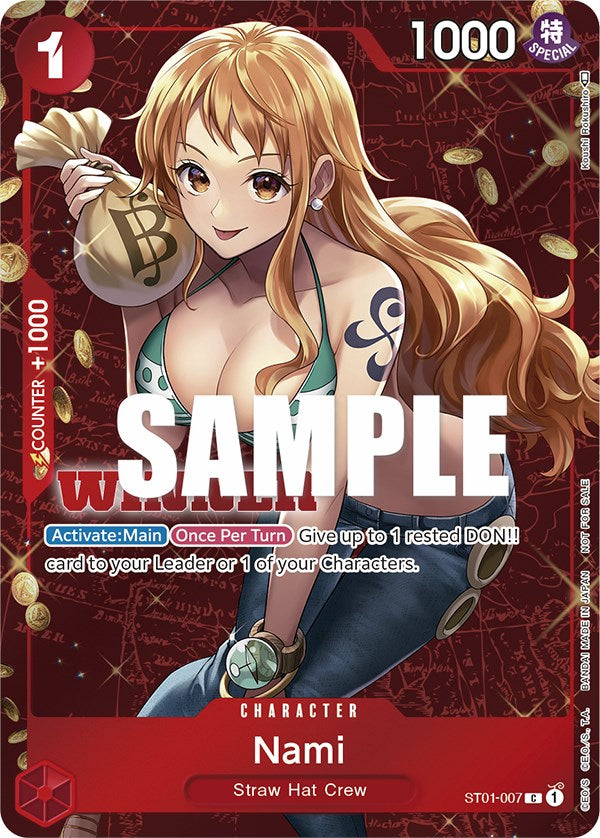 Nami (Tournament Pack Vol. 3) [Winner] [One Piece Promotion Cards] | Cards and Coasters CA